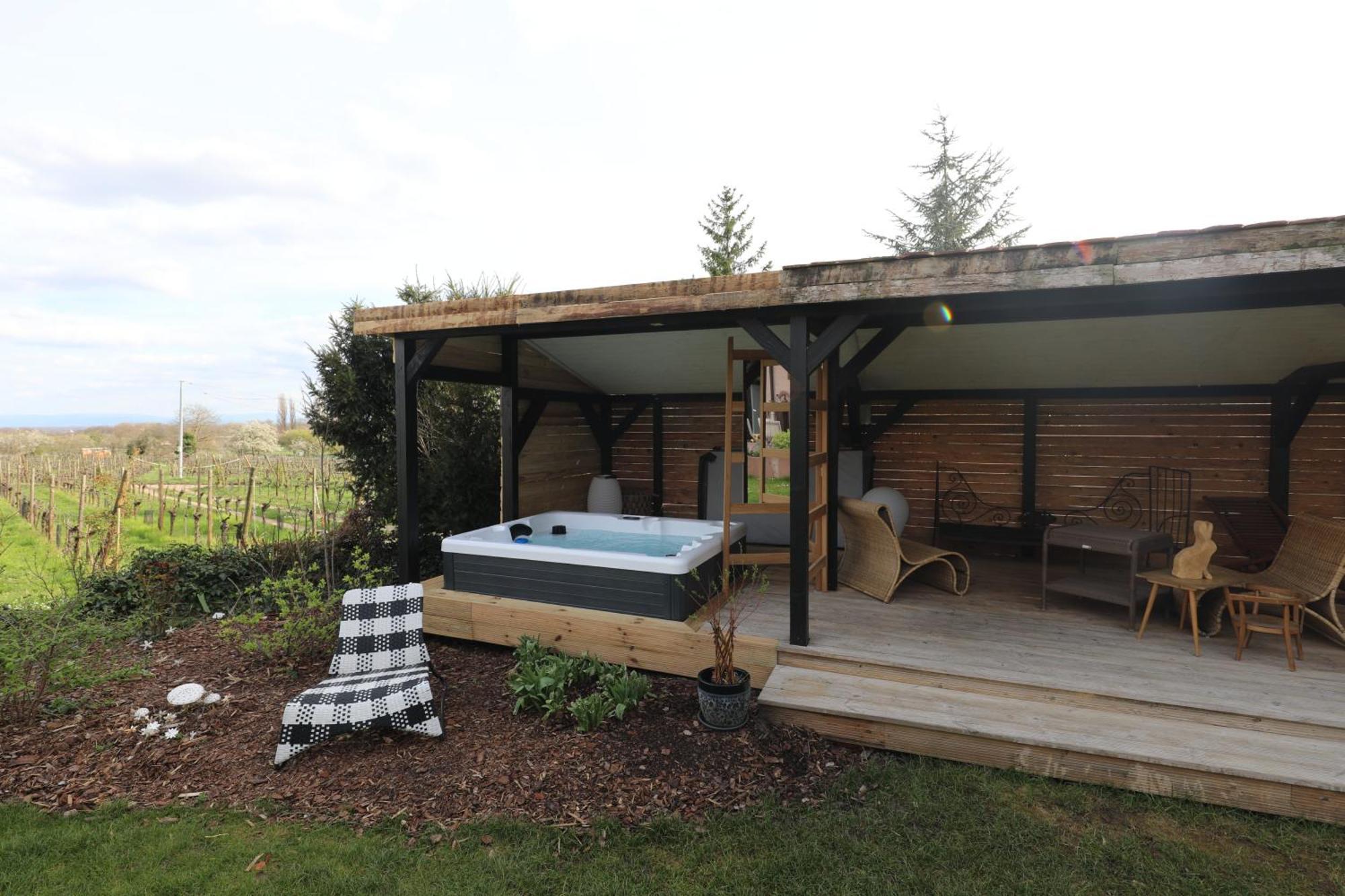 La Tour Des Fees-Spa Mittelbergheim Ngoại thất bức ảnh